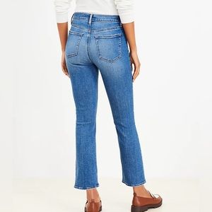 Loft High Rise Kick Crop Jean